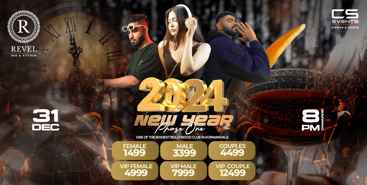 New Year Eve 2024 | Revel Bar