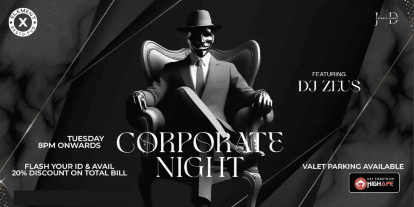 Corporate Night| Elements X