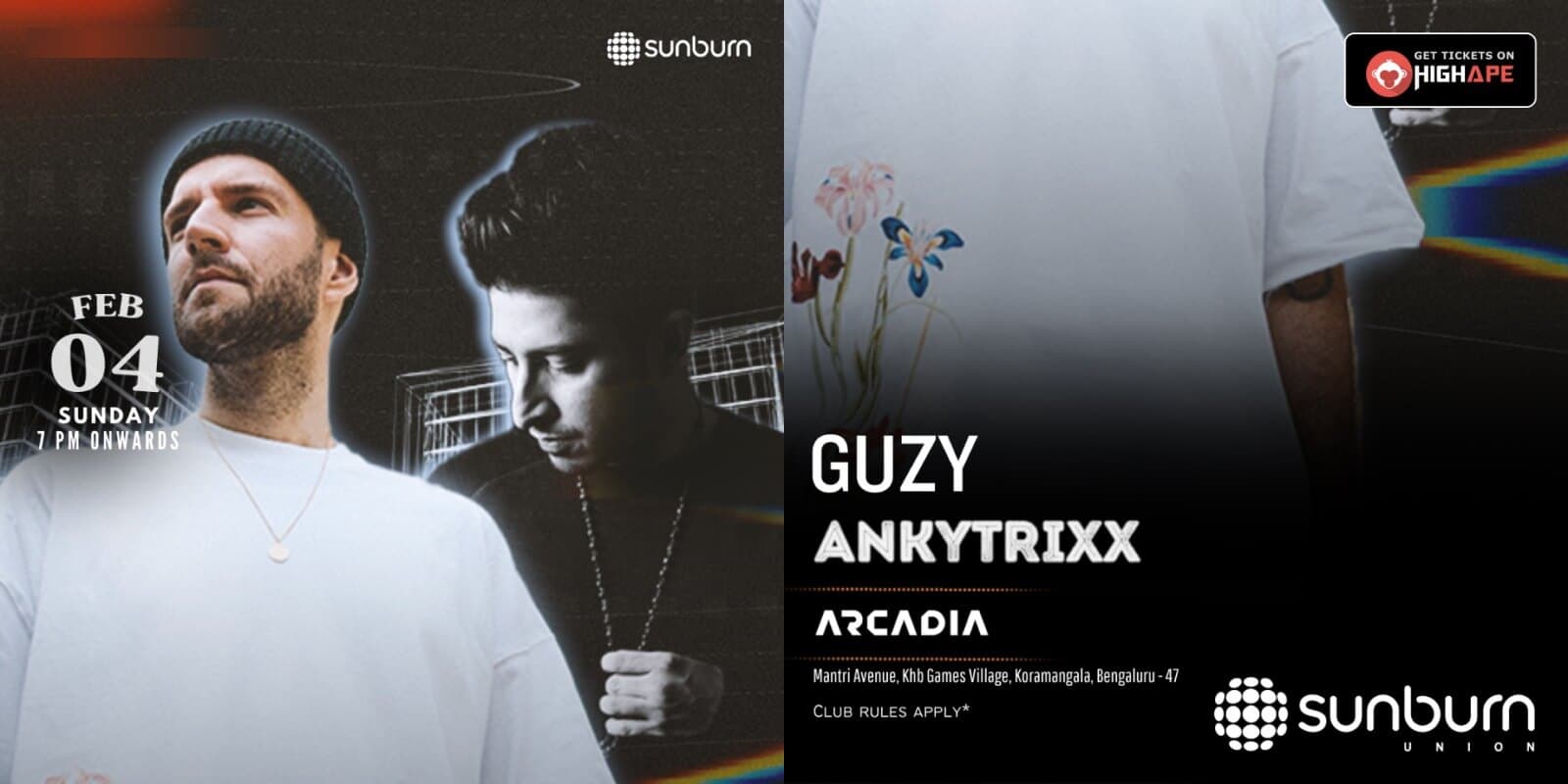 Arcadia | Sunburn Union