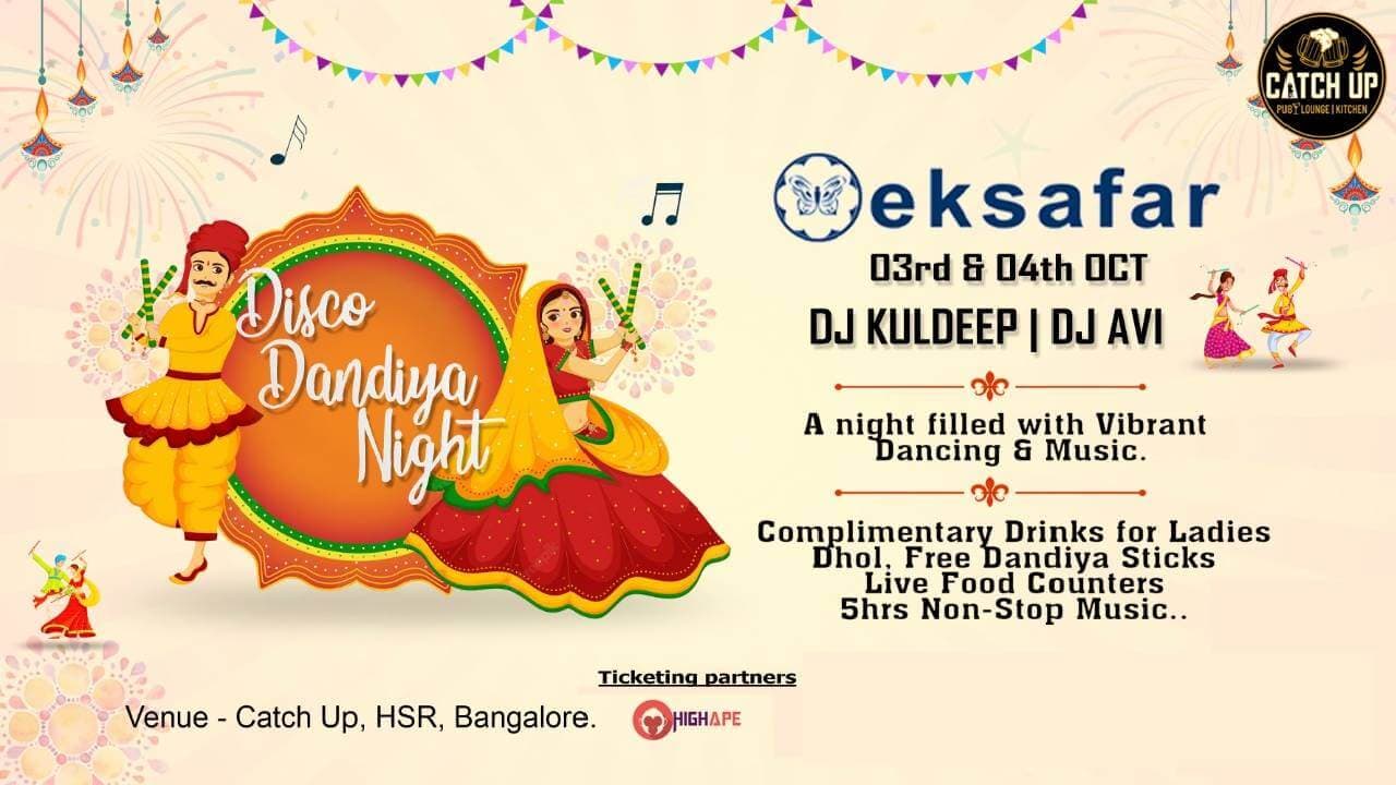 Disco Dandiya Night At Catch Up 