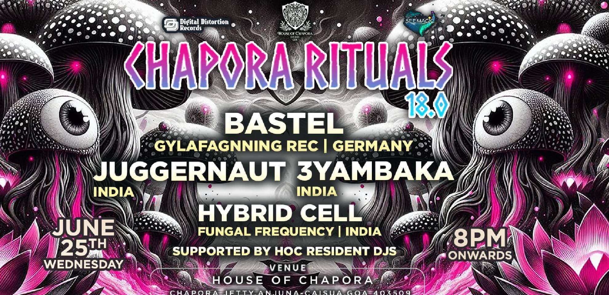 Chapora Rituals 18.0 - Full Moon Edition
