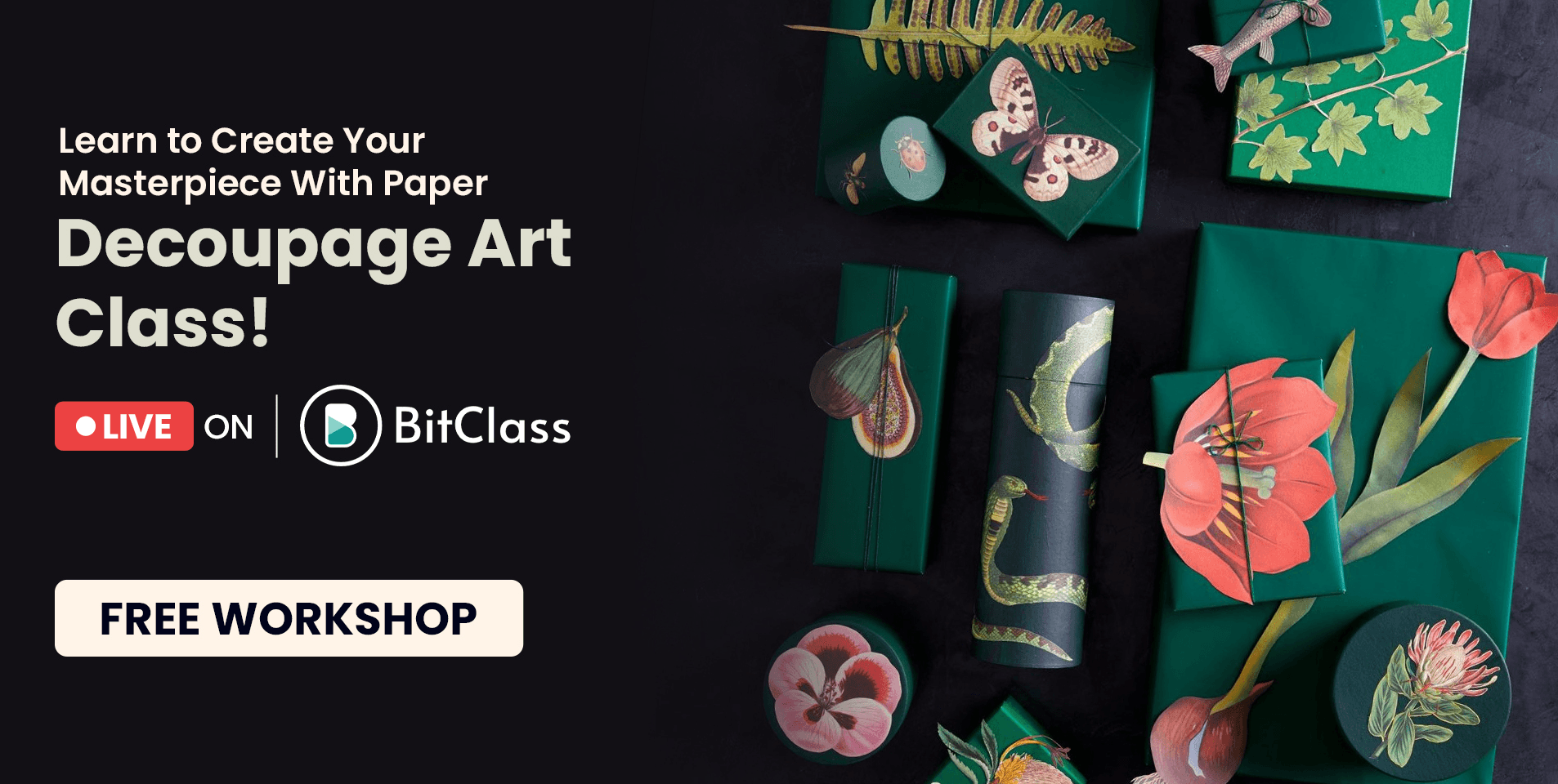 Learn to Create Your Masterpiece With Paper | Decoupage Art