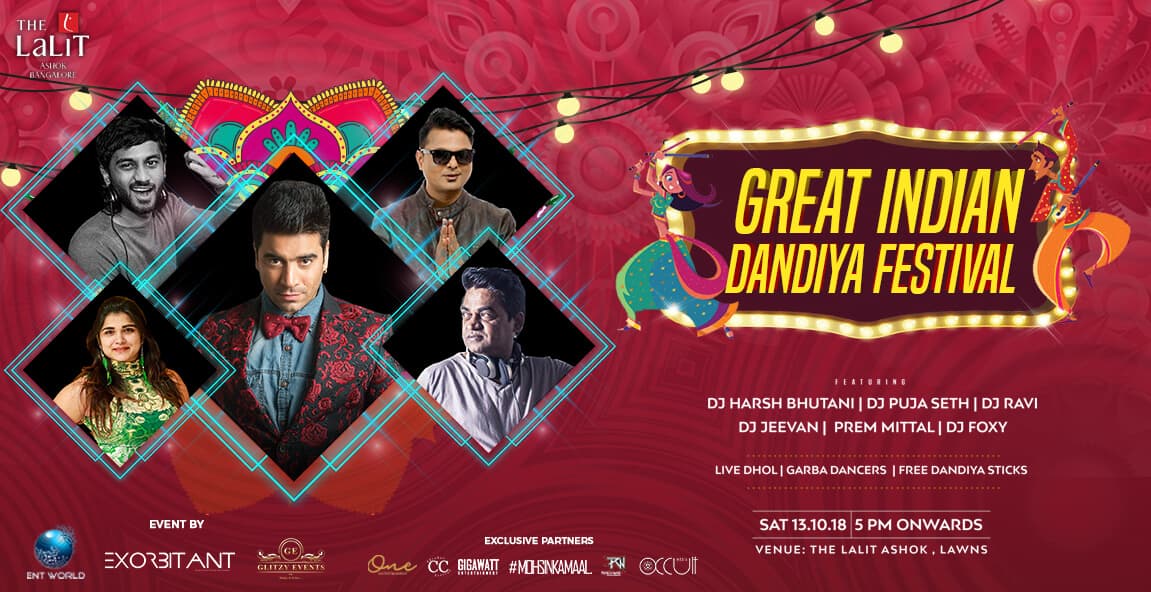 The Great Indian Dandiya Festival-  Lalit Lawns!