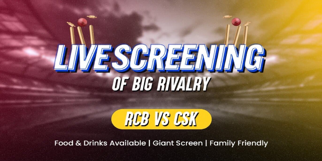 Screening Of RCB Vs CSK