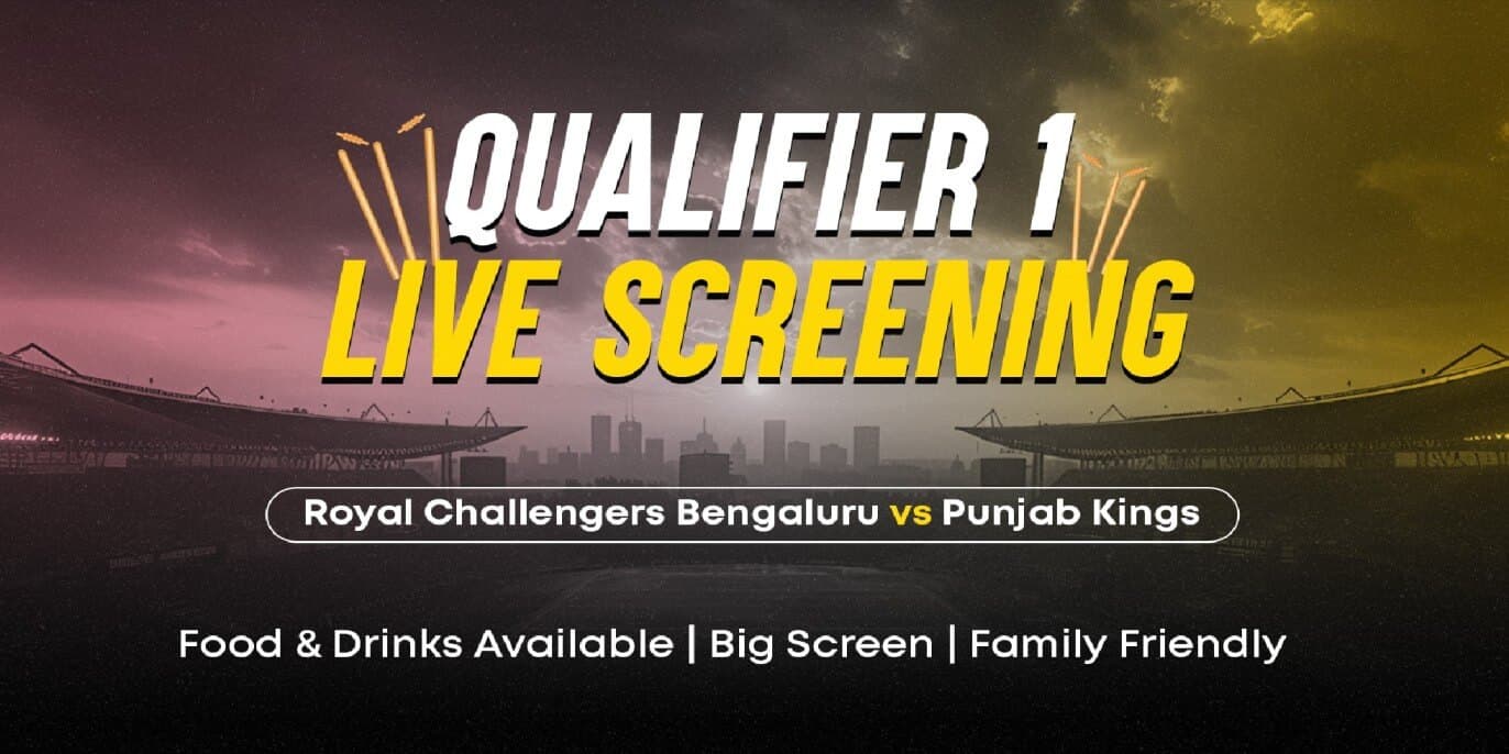 Screening Of RCB Vs PBKS | Qualifier 1