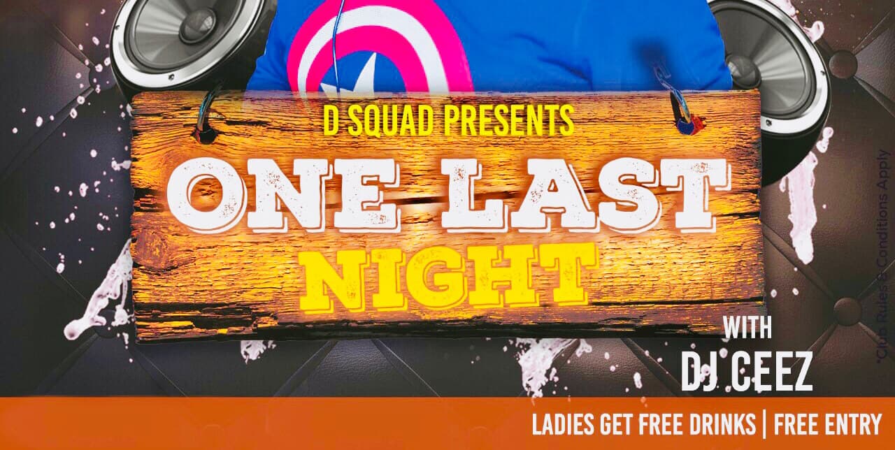 One last Night - Saturday Bollywood Blow Out