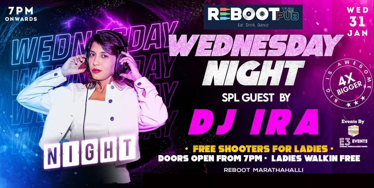 Wednesday Ladies Night | Reboot The Pub