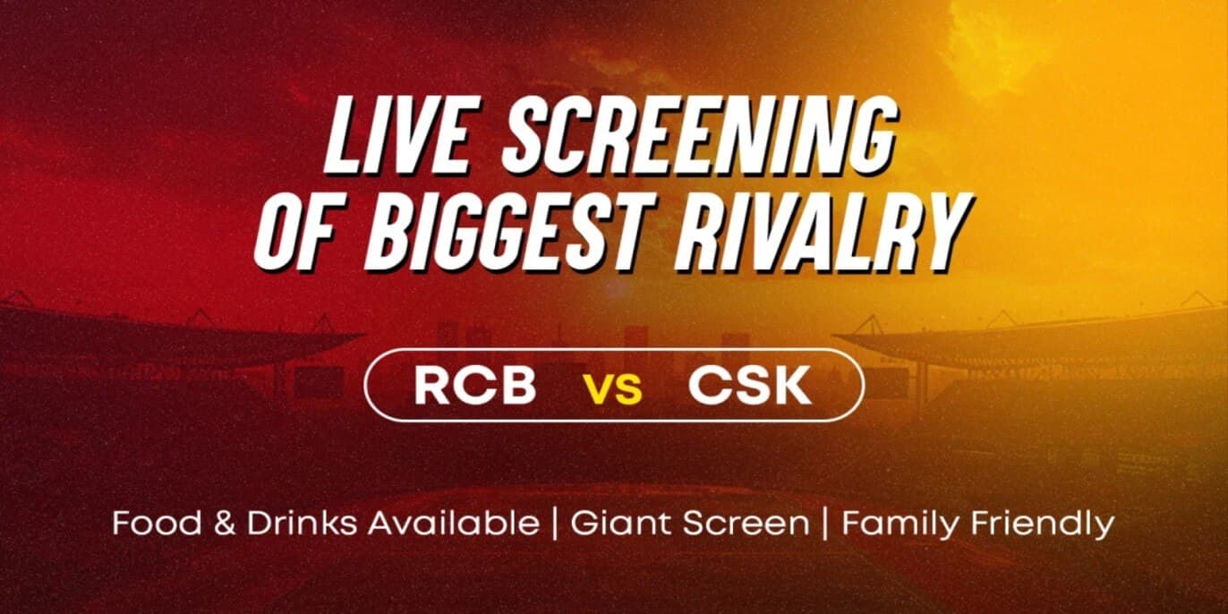 Screening Of RCB Vs CSK