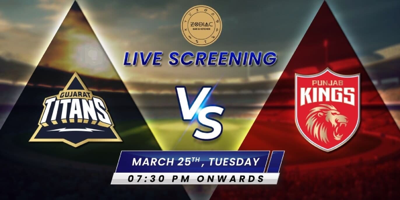 IPL Live Screening | GT Vs PBKS