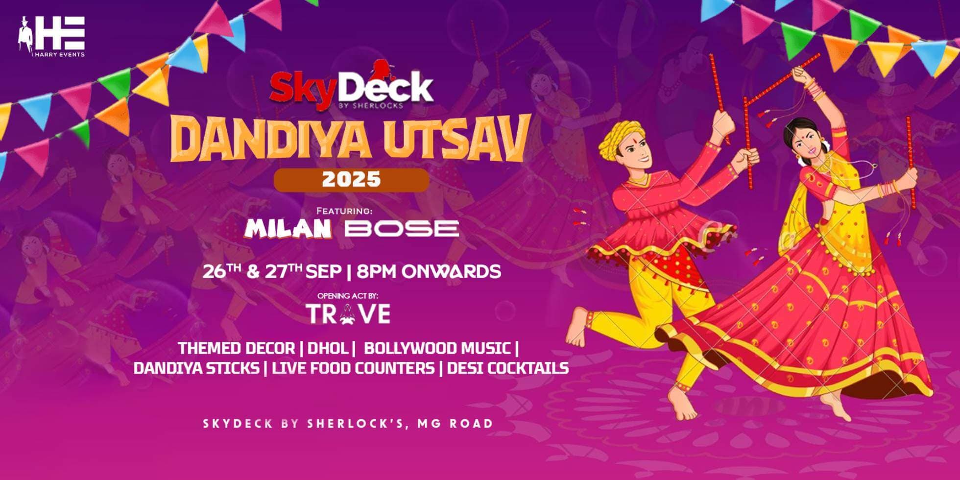 Skydeck Dandiya Ustav 2025