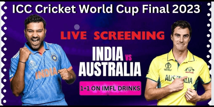 Cricket World Cup Final 2023 Live Screening 