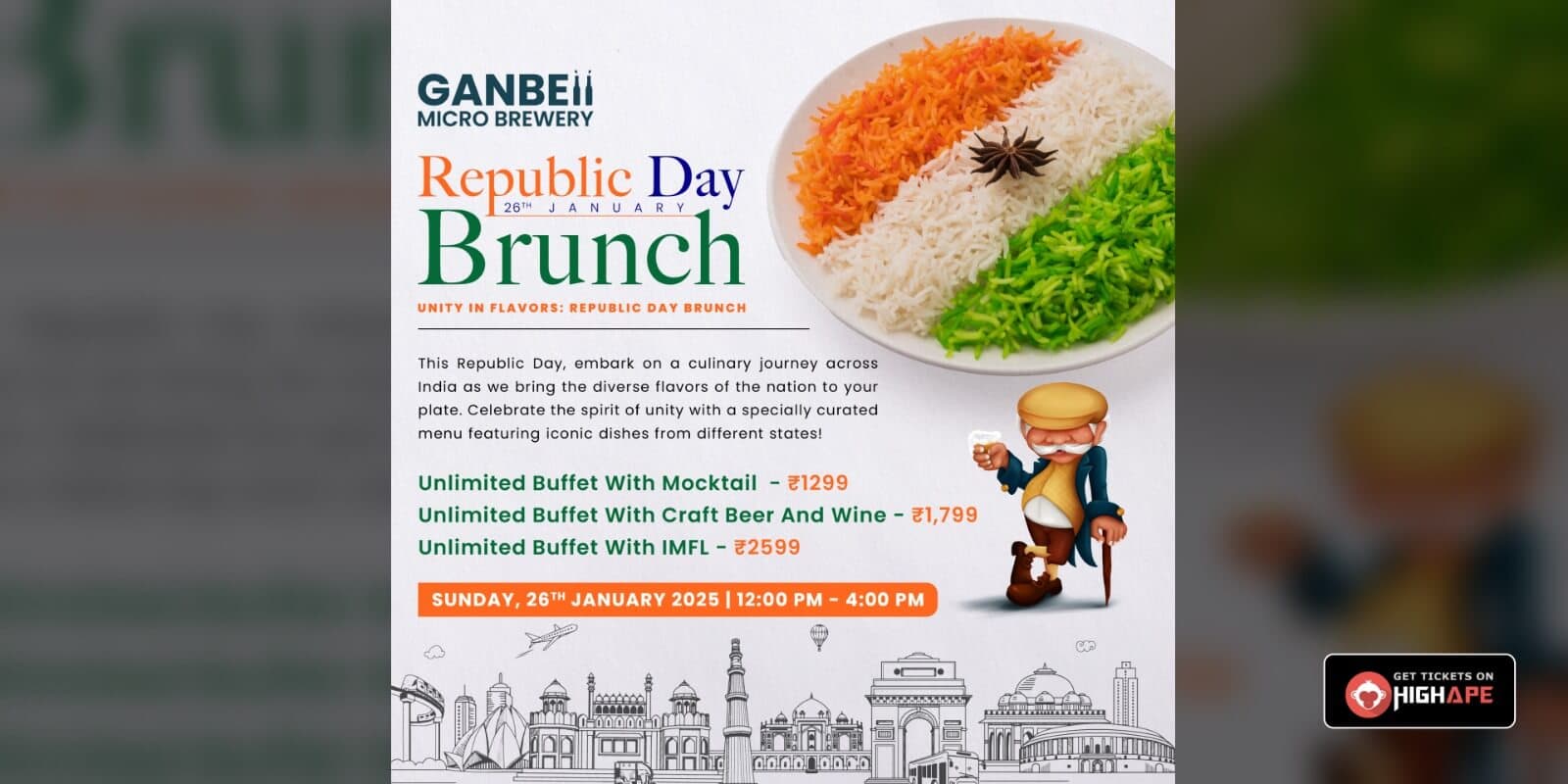 Republic Day Brunch | Ganbeii 