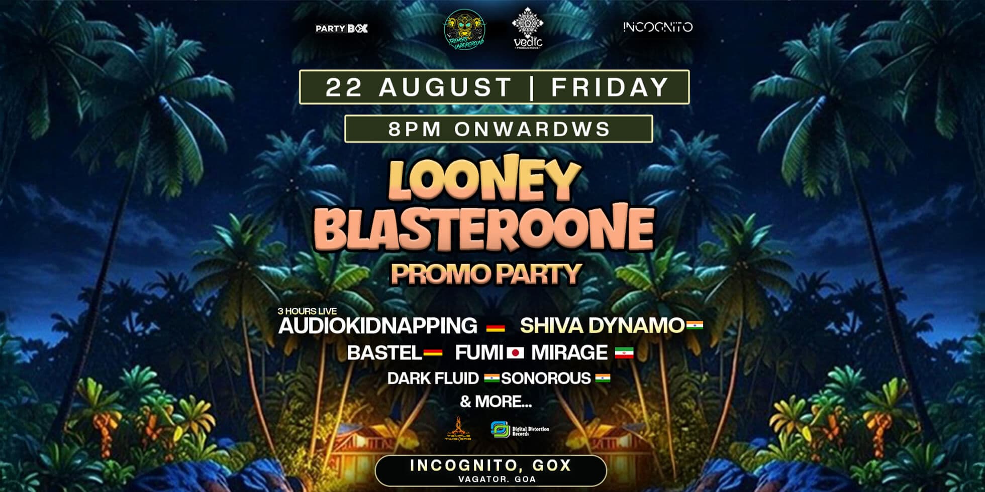 Looney Blasteroone Promo Party