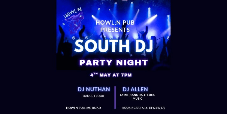 South DJ Party Night