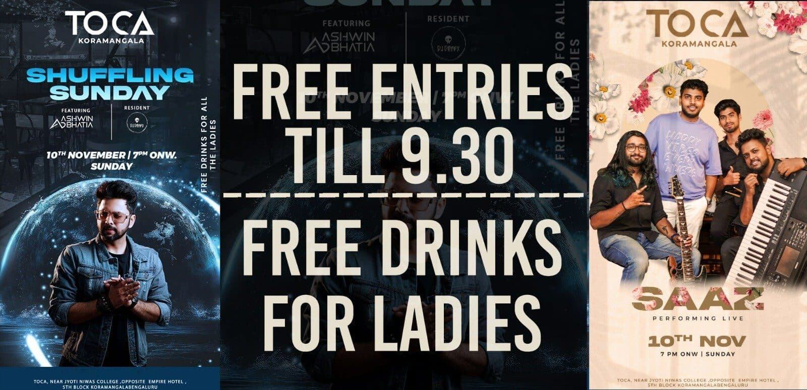 Shuffling Sunday | Toca Koramangala