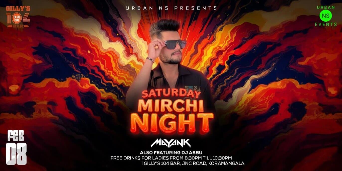 Saturday Mirchi Night | Gillys 104