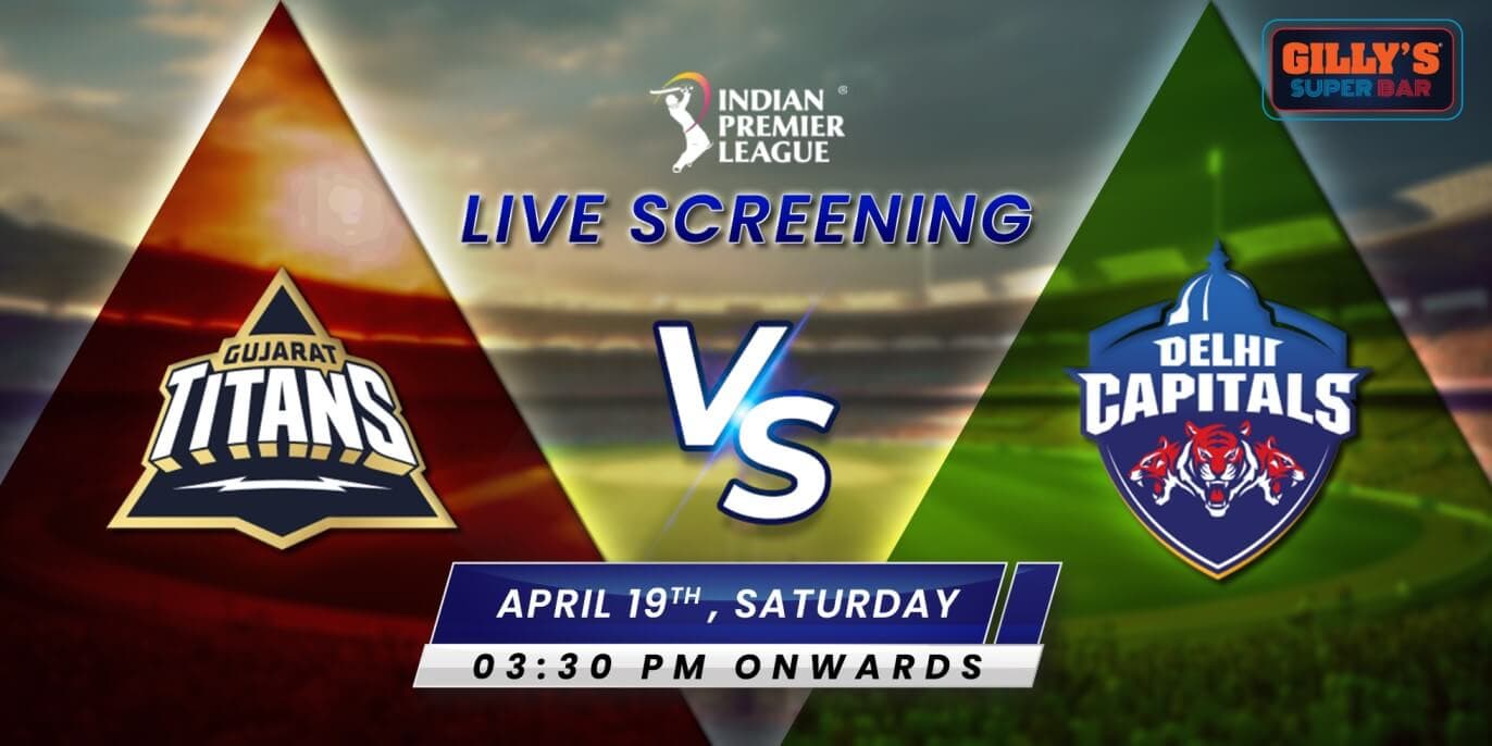 GT Vs DC | IPL Live Screening 