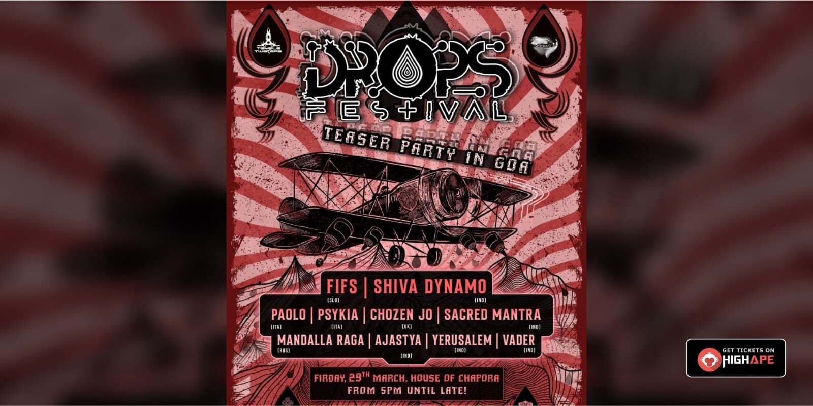 Drops Festival - Teaser Party In Goa