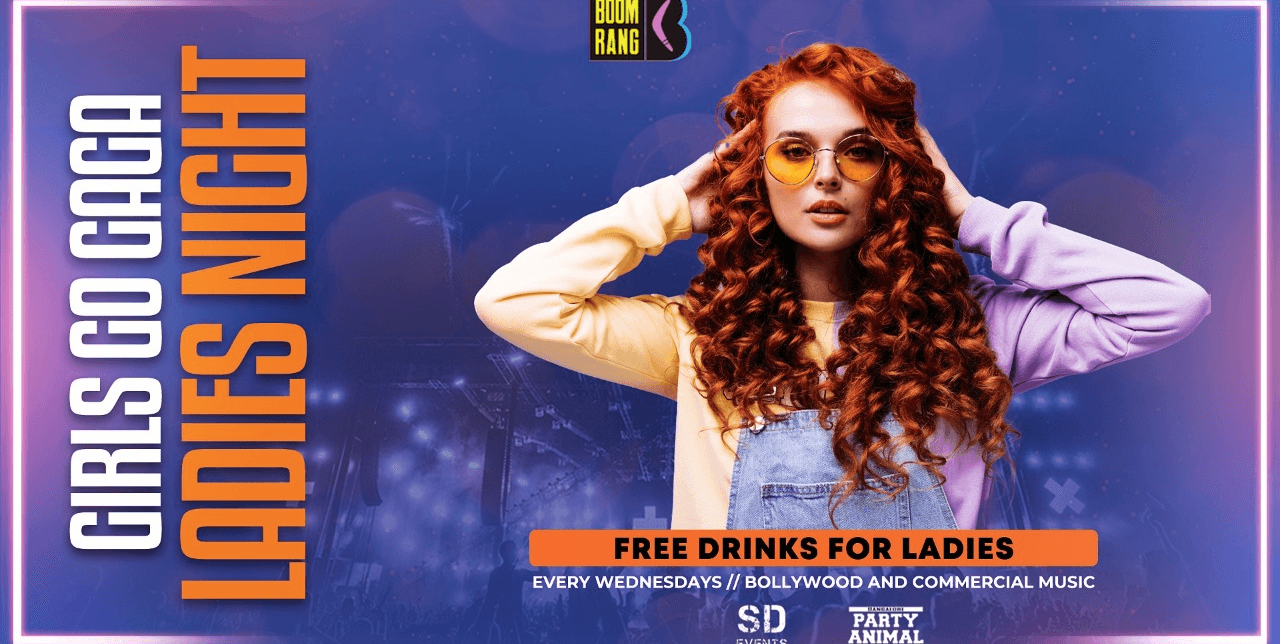 Wednesday Let's Party At Boomrang