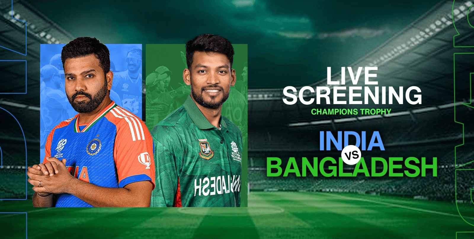 India vs Bangladesh Live Screening