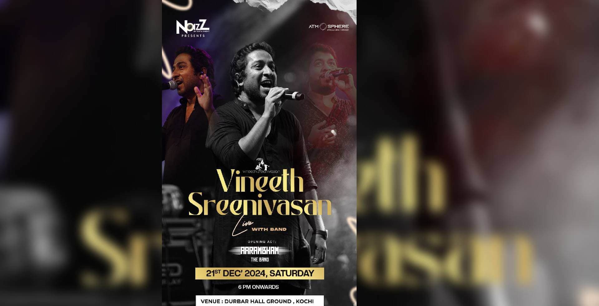 Vineeth Sreenivasan Live 