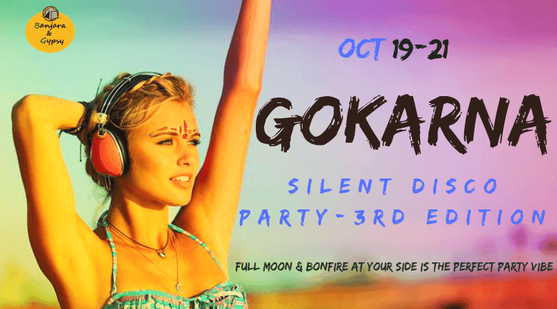 Gokarna Silent Disco Party at Beach