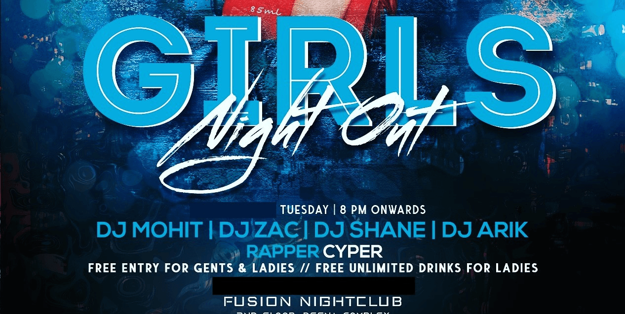 Tuesday Ladies Night Out At Fusion