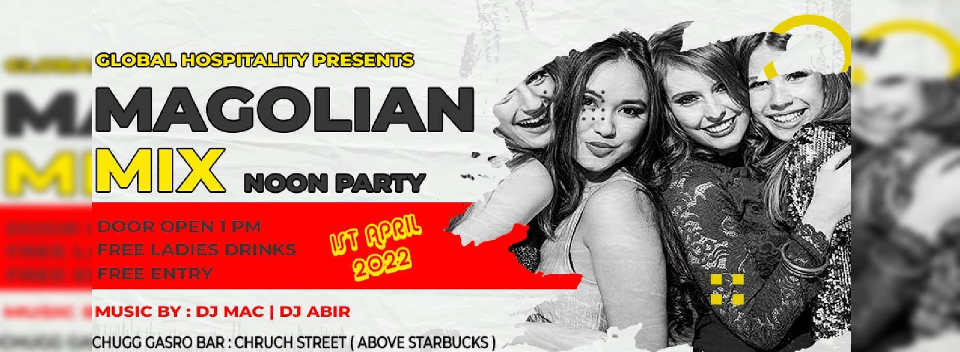 MANGOLIAN MIX Noon Party