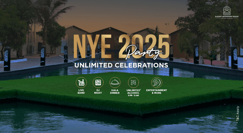 New Year Eve 2025 | Elegant Waterfront Resort