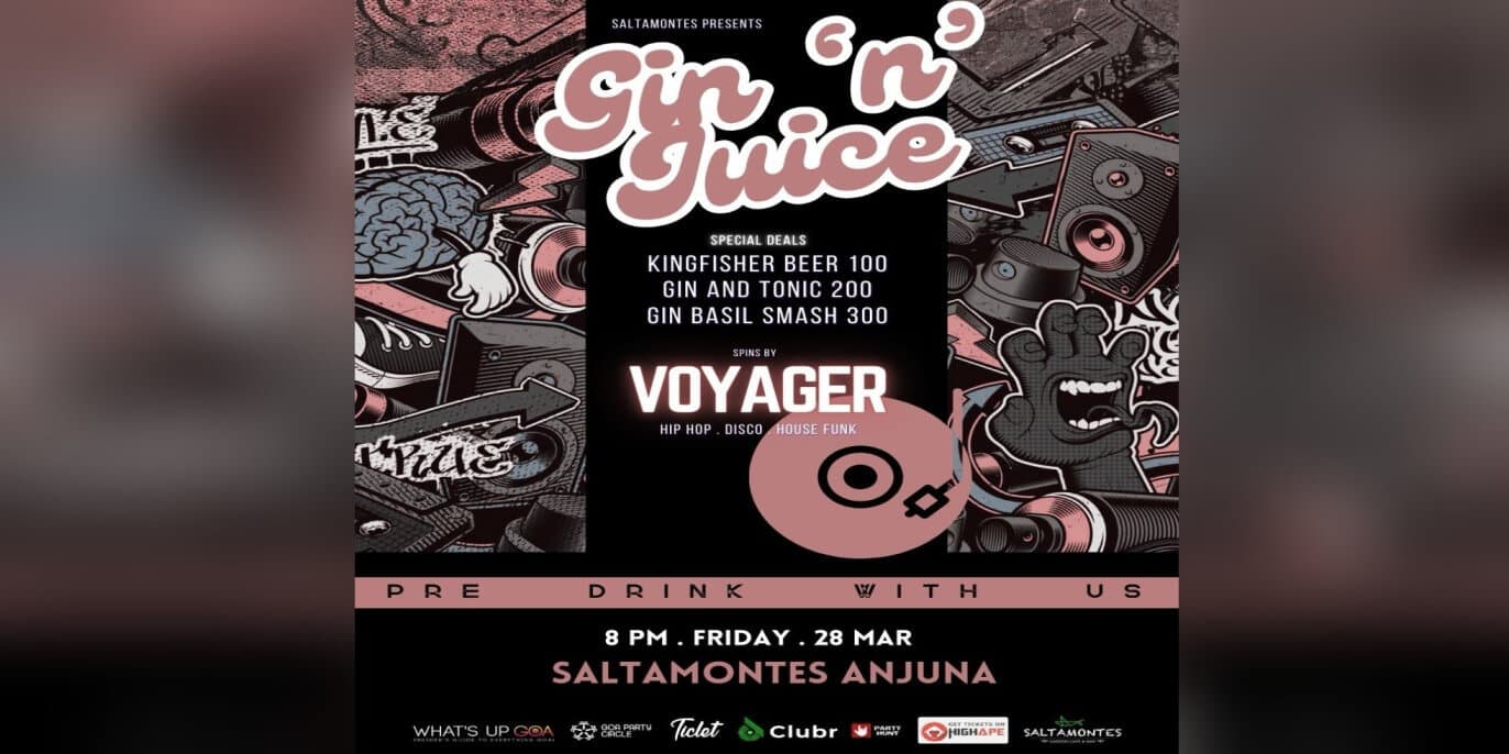 Gin n Juice| Saltamontes