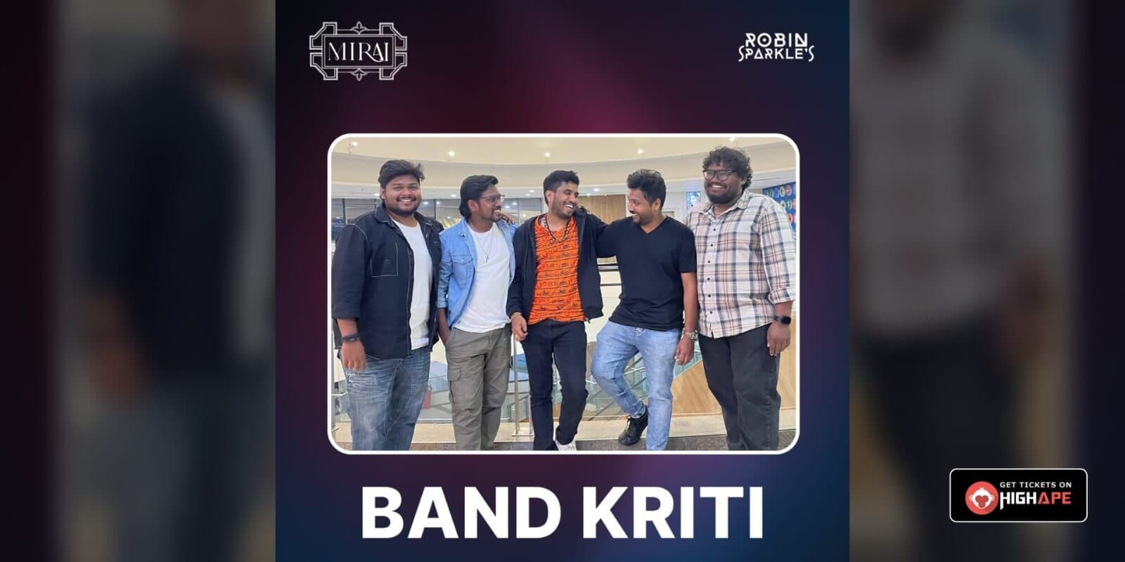 Saturday Live Ft Band Kriti | Mirai