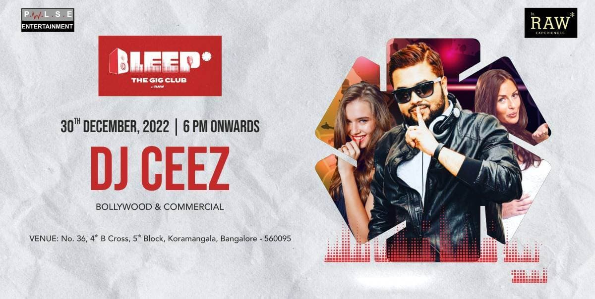 Friday Night Bollywood & Commercial ft Dj Ceez