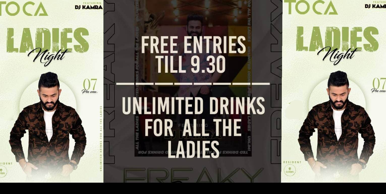 Tuesday Twist Ladies Night | Toca Kormangala