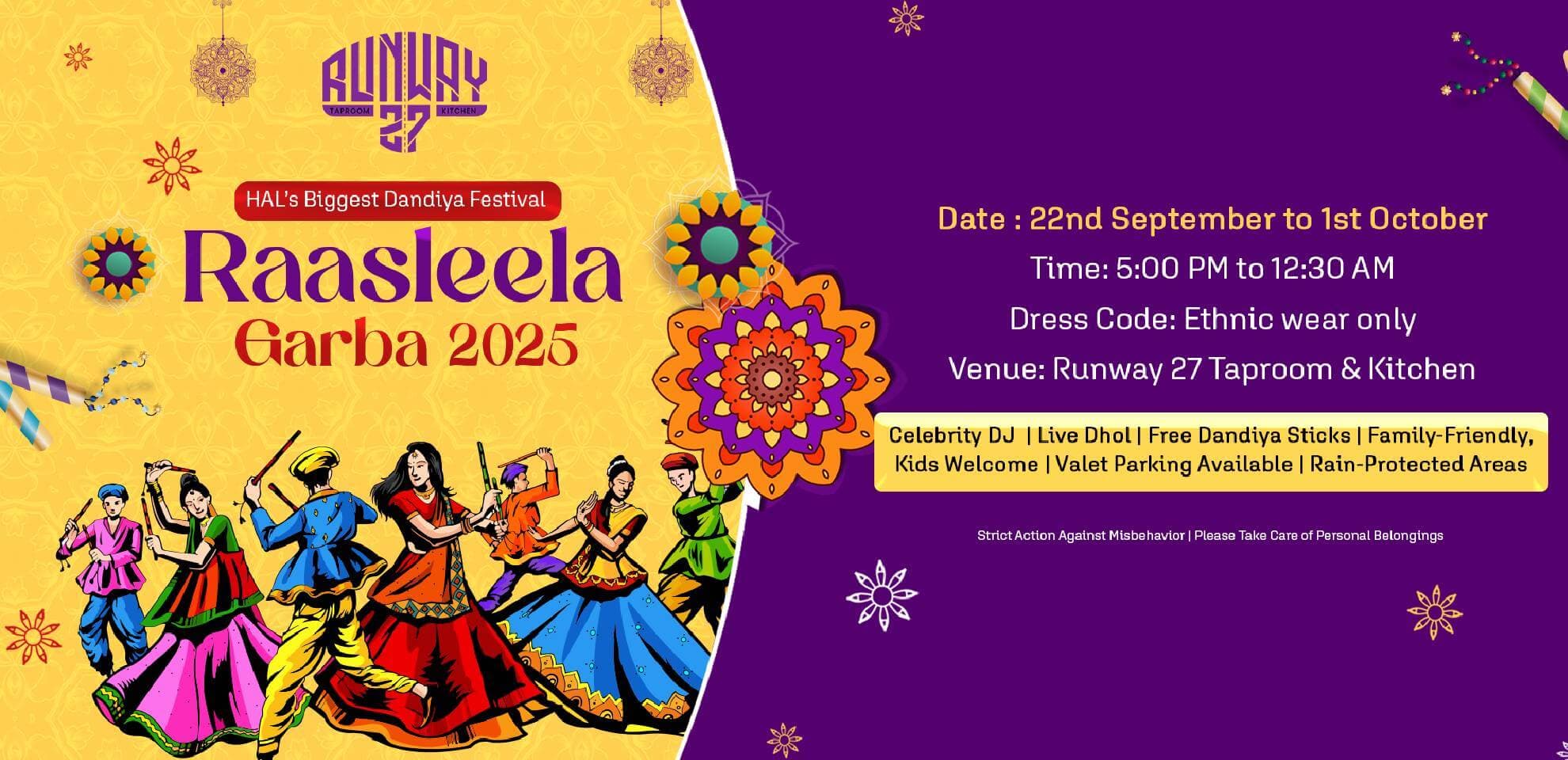 Rasleela Garba Dandiya 2025 At Old Airport Road