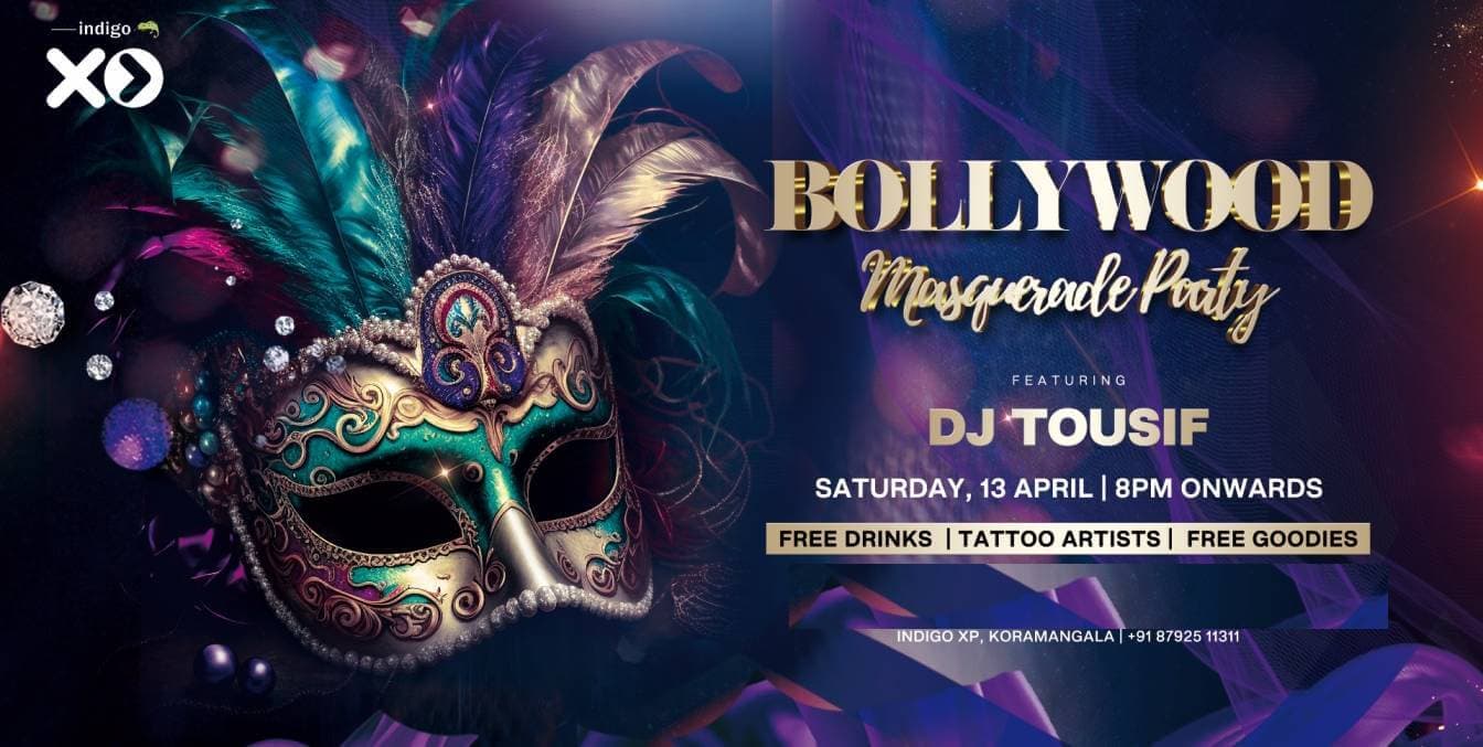 Bollywood Masquerade Party