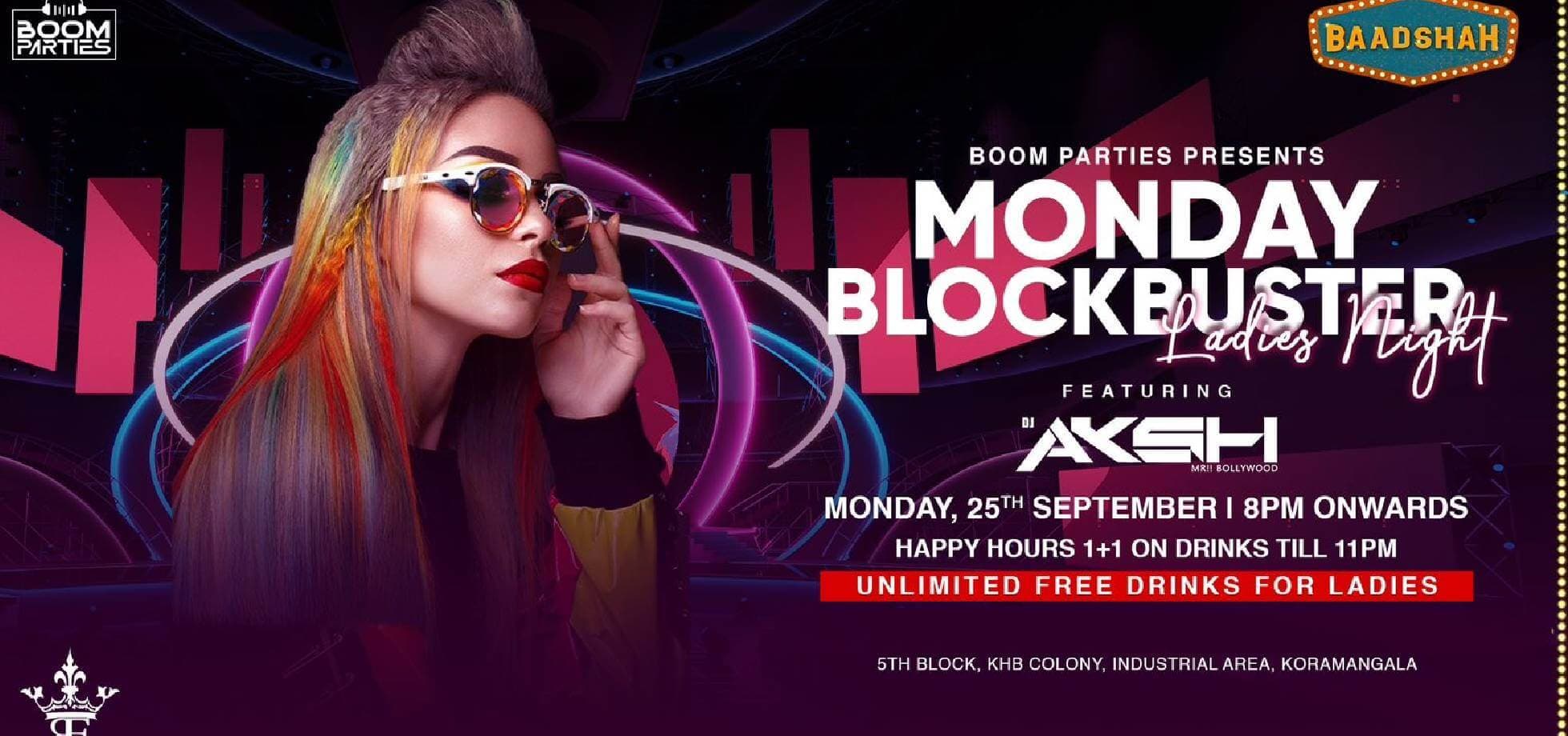 Monday Blockbuster Ladies Night