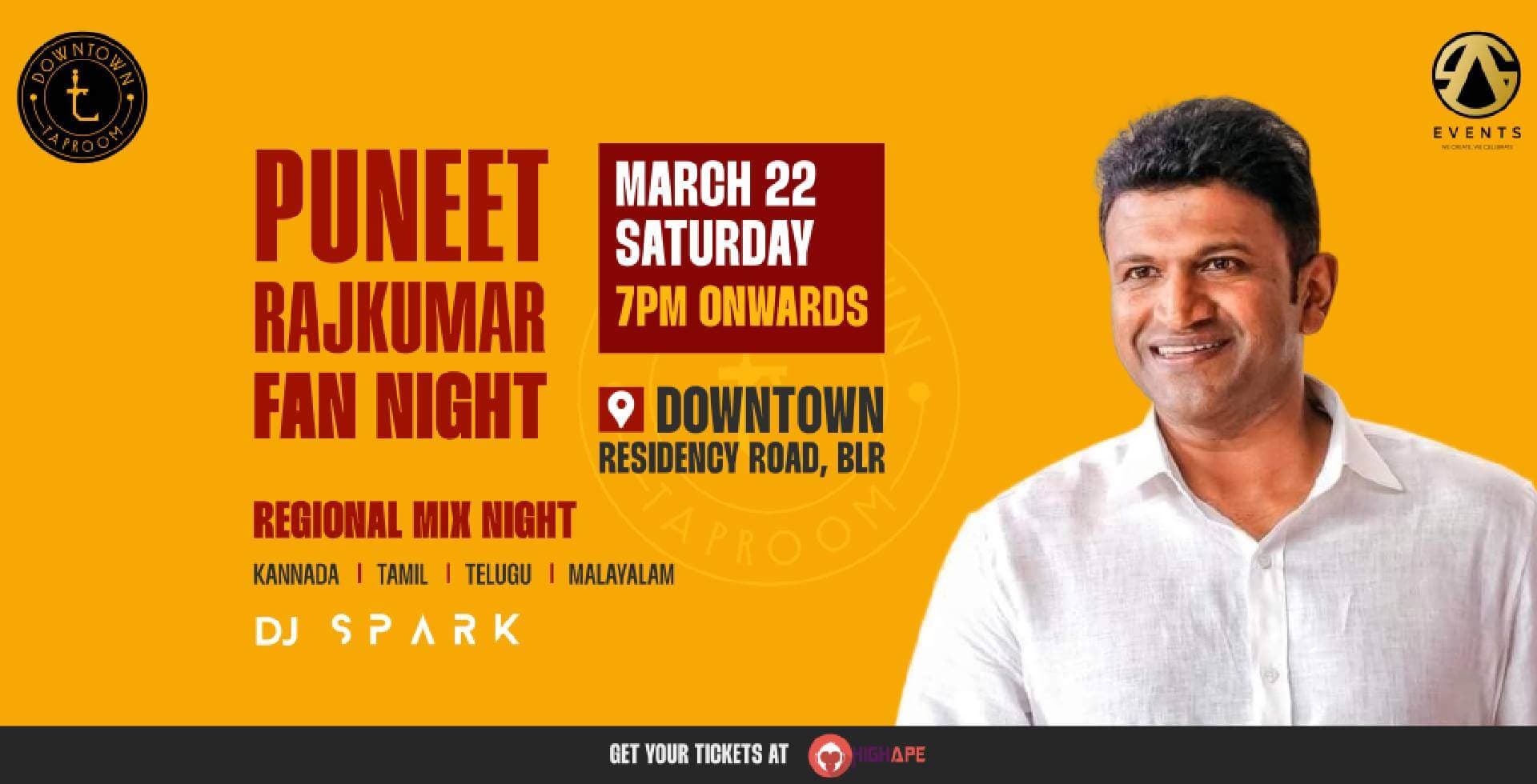 Puneet Rajkumar Fans Night
