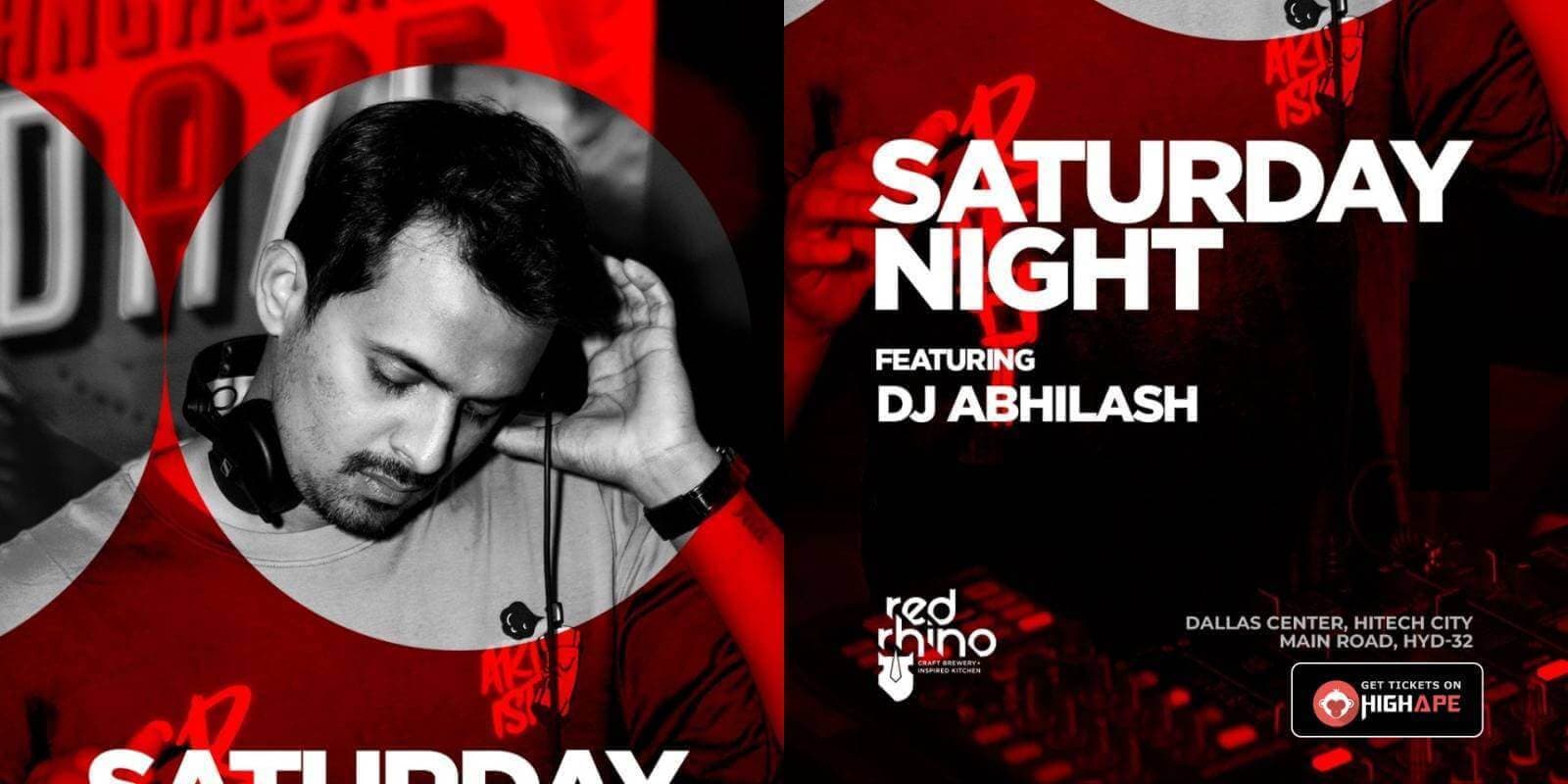 Saturday Night | Red Rhino 
