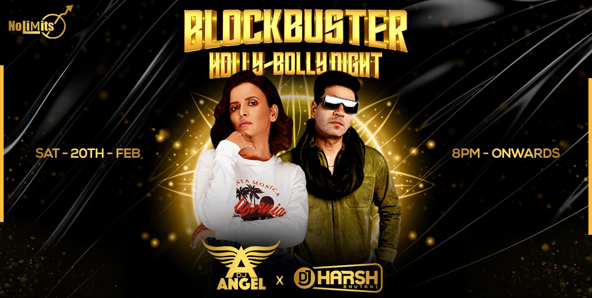Blockbuster Holly-Bollywood Ft. DJ Harsh Bhutani And DJ Angel.
