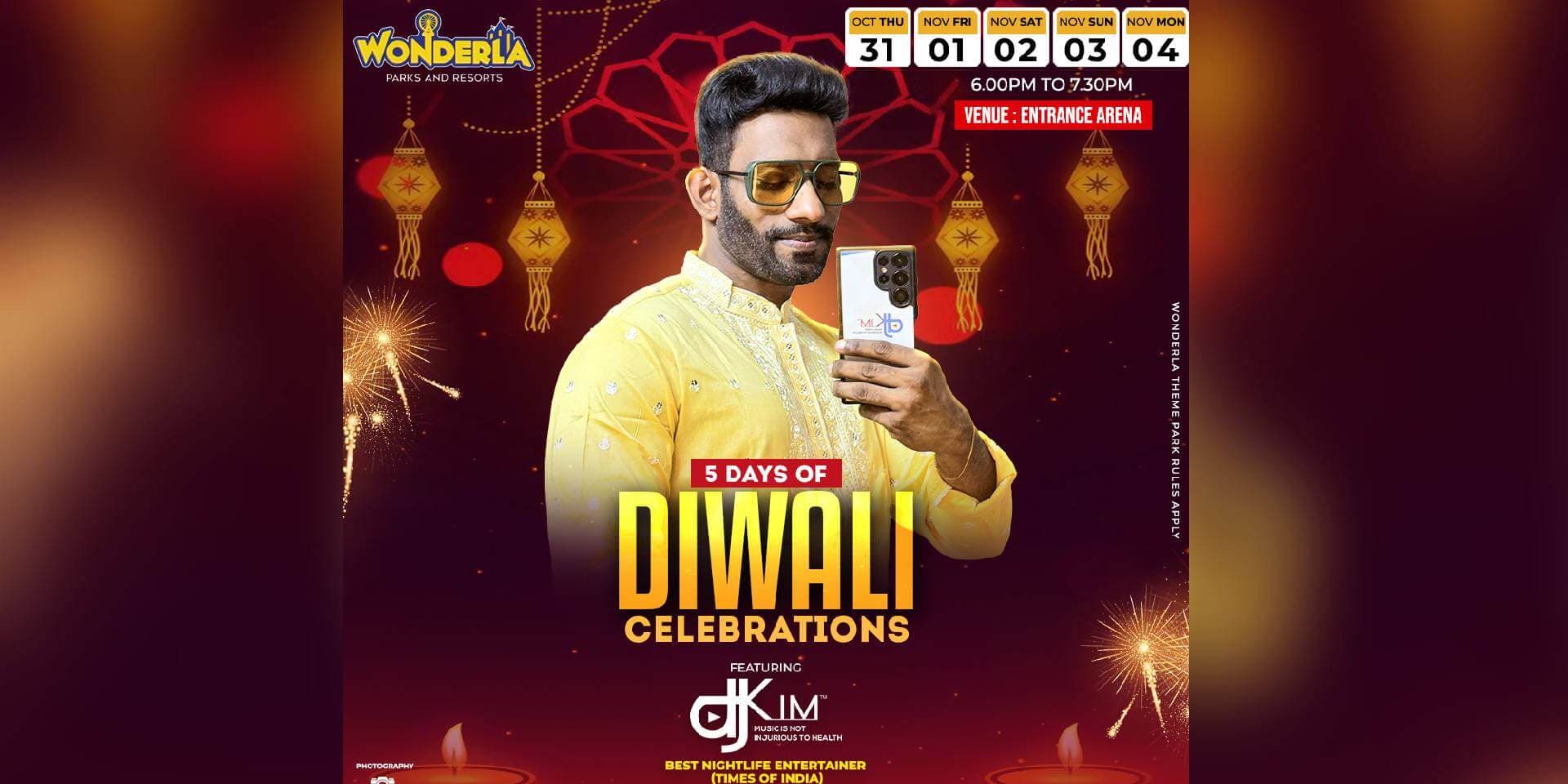 5 Days Of Diwali Celebration | Wonderla