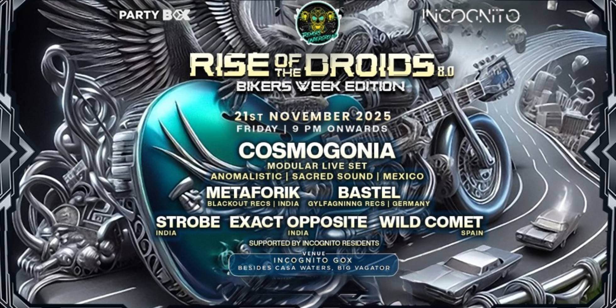 Rise Of The Droids 8.0 Bikers Week Edition