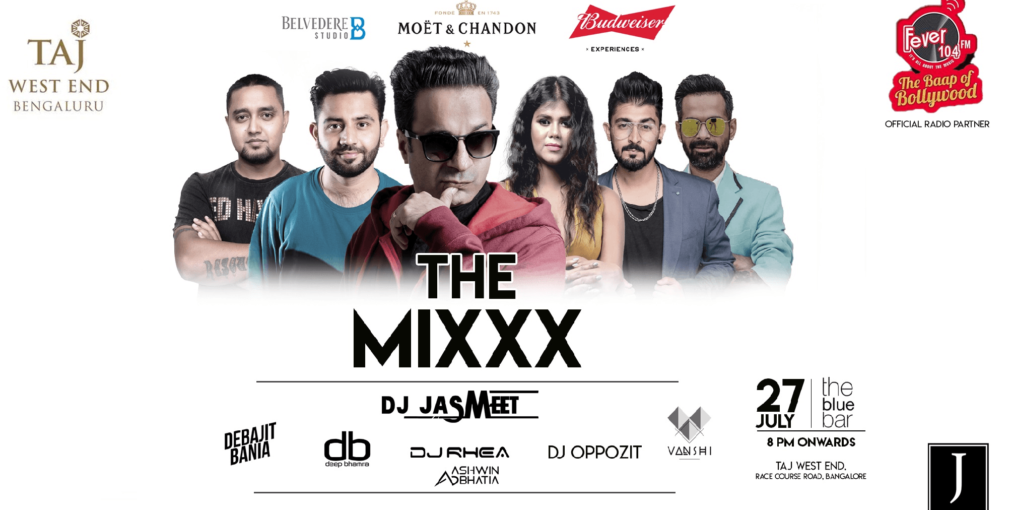 'The Mixxx' ft DJ Jasmeet & Crew at Taj West End