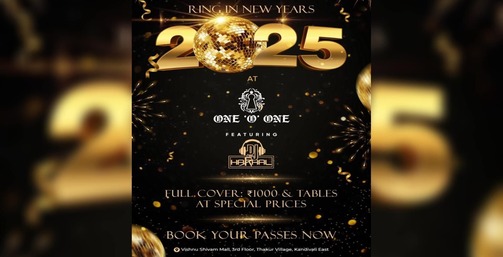 New Year Eve 2025 | One O One 