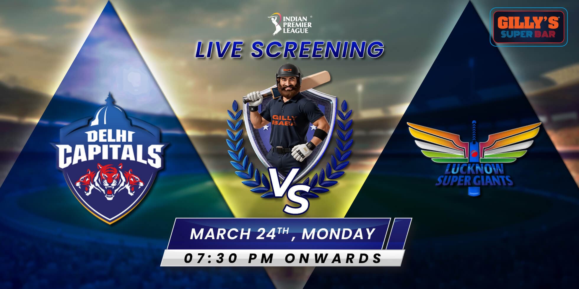 IPL Live Screening | DC Vs LSG