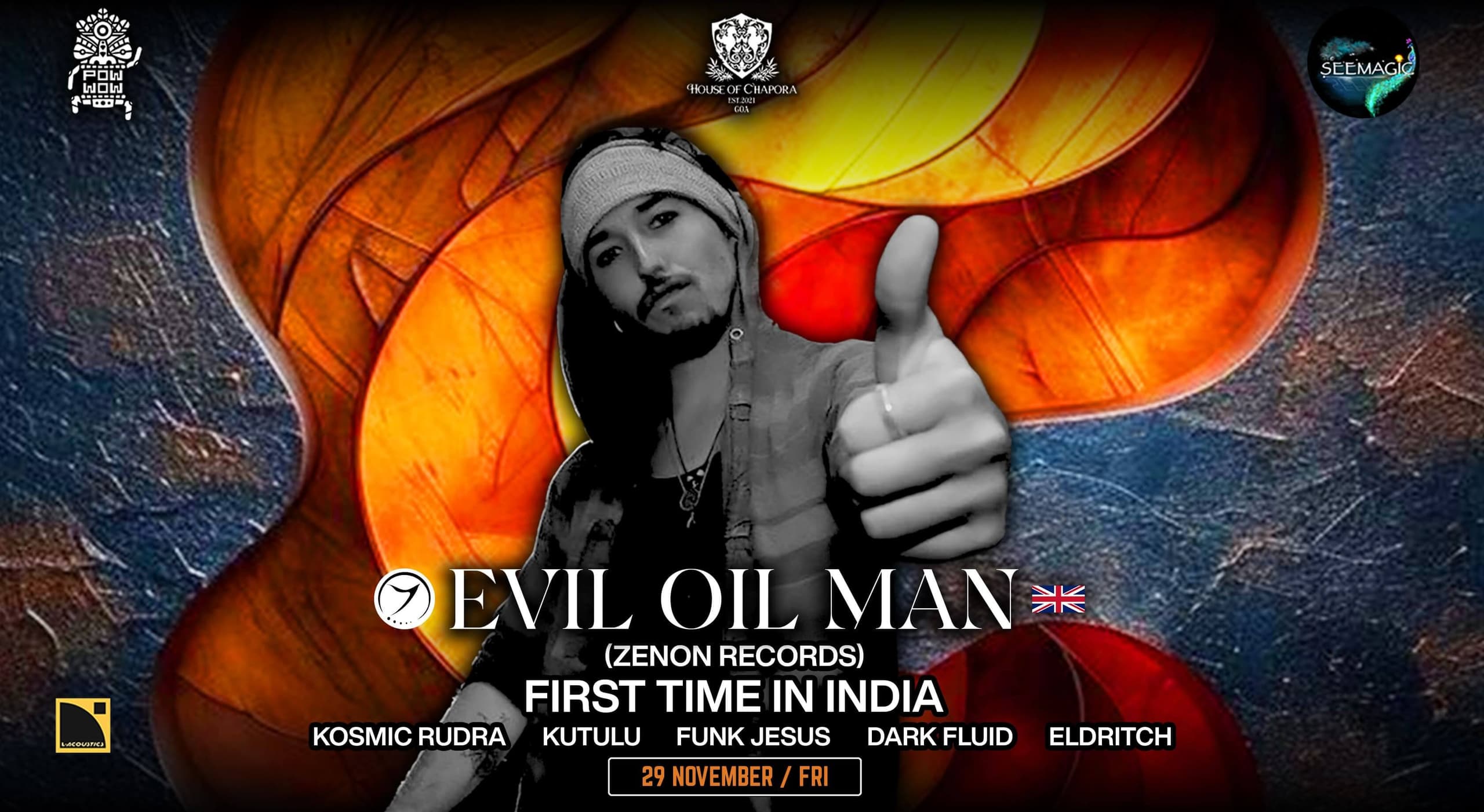 First Time In India Ft Evil Oil Man | House of Chapora