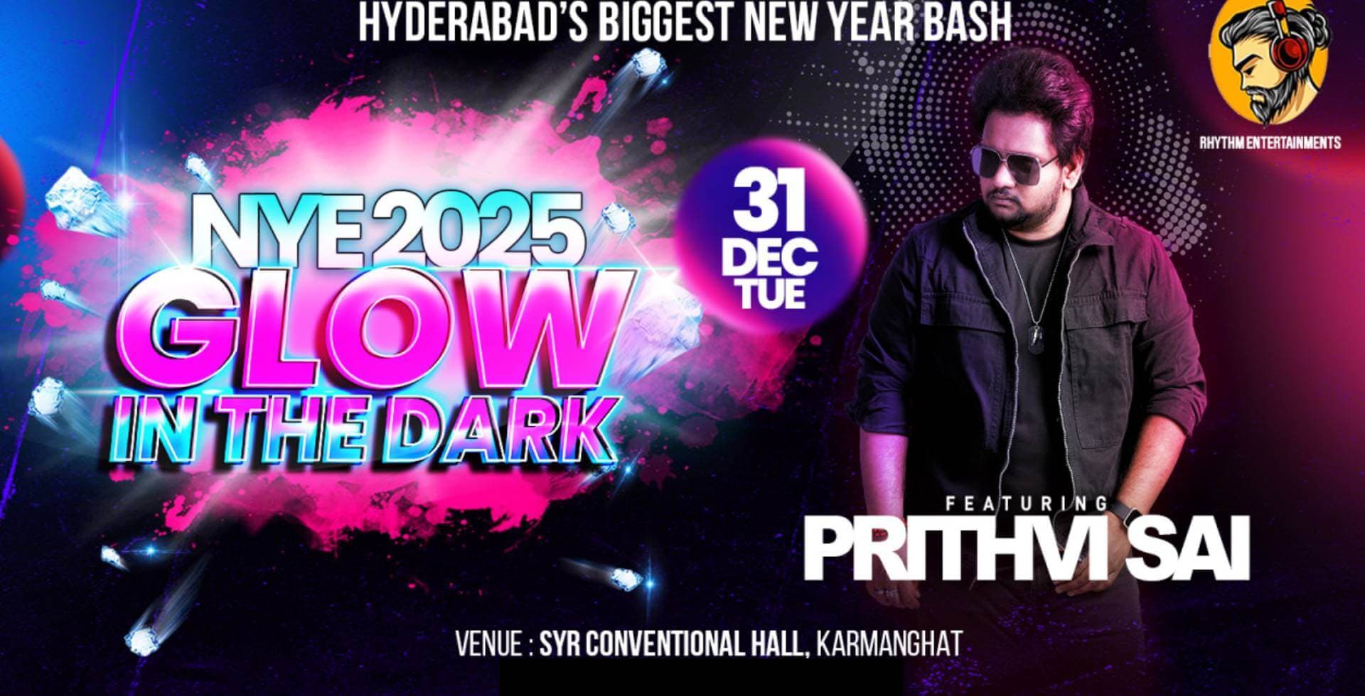 Glow In The Dark NYE 2025 | SYR Convention Hall 