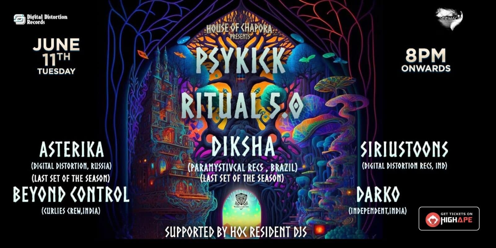 Psykick Ritual 5.0 | House Of Chapora