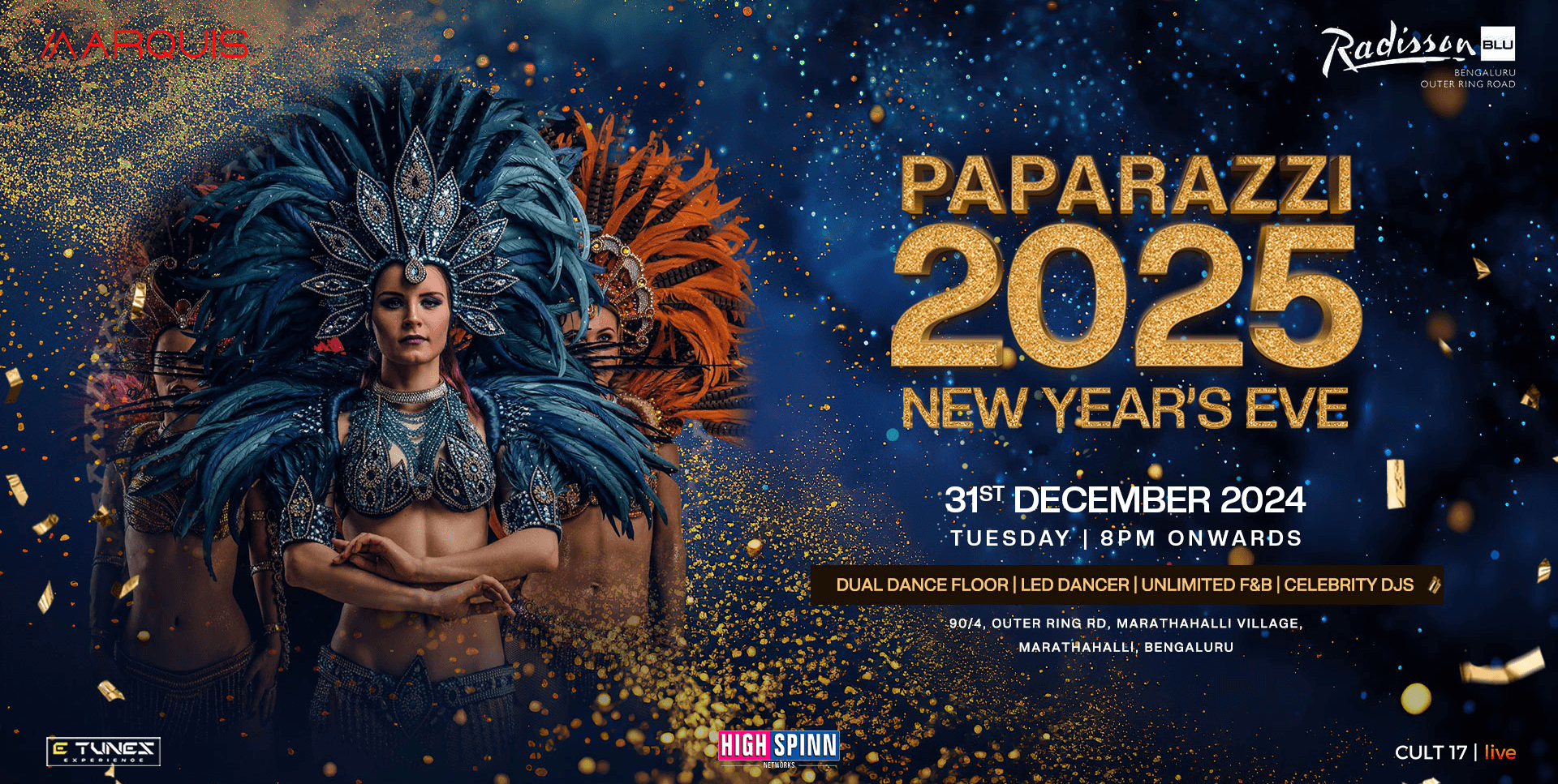 Paparazzi NYE 2025 | Radisson Blu