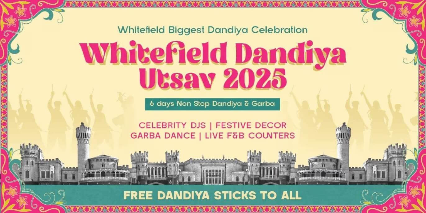Whitefield Biggest Dandiya Celebration 2025