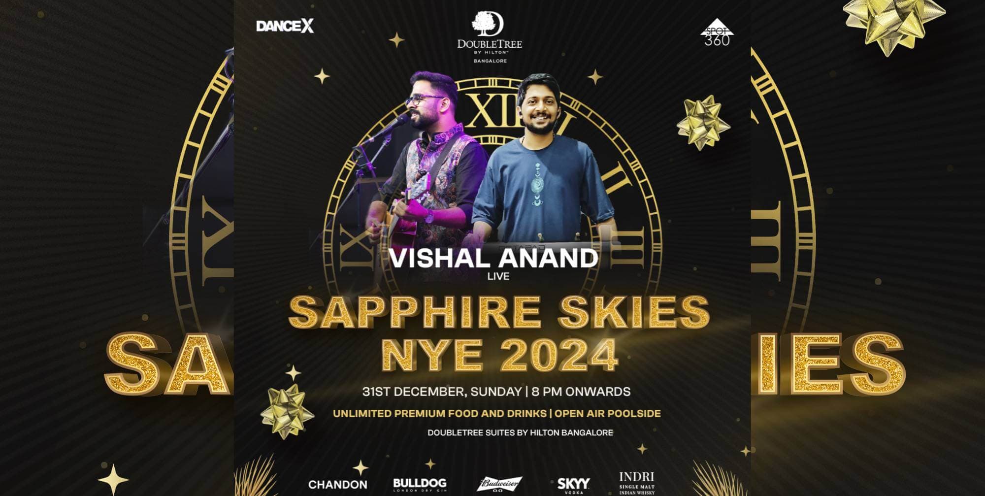 Sapphire Skies NYE 24 | DoubleTree